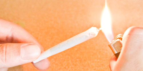how to light a joint