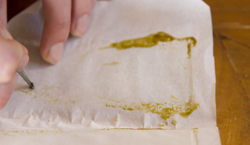 rosin tech make dabs at home collect